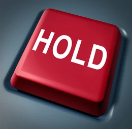 Message on hold service